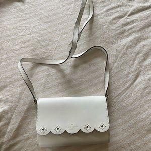 White Kate Spade Crossbody